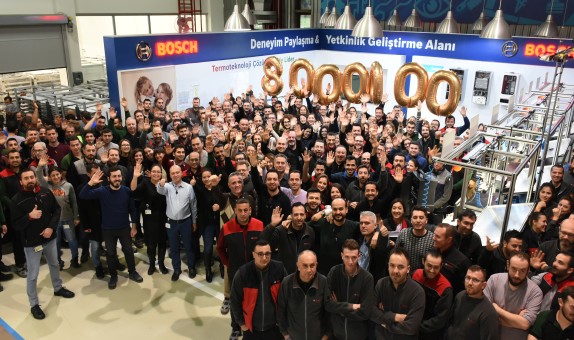 Bosch Termoteknik 8 Milyon Kombi Üretti Bosch Termoteknik 8 Milyon Kombi Üretti