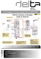 Delta Enerji Havadan Suya Isı Pompası ve Güneş Enerji Sistemi Delta Enerji Havadan Suya Isı Pompası ve Güneş Enerji Sistemi