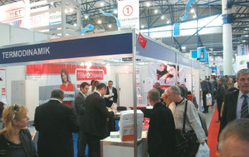 Termodinamik,  Aqua Therm Fuarı’ndaydı