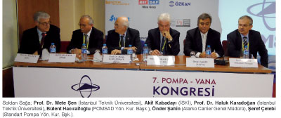 7. Pompa –Vana Kongresi’nde Düzenlenen Panellerde Sektör Sorunları Tartışıldı 7. Pompa –Vana Kongresi’nde Düzenlenen Panellerde Sektör Sorunları Tartışıldı