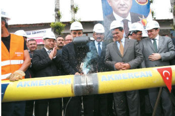 Samsun’da Doğalgaz Altyapı Çalışmaları Başladı