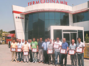 Termodinamik’ten Öğretmenlere “Gaz Yakıcı Cihazların Montaj Bakım ve Onarımı Eğitimi” Termodinamik’ten Öğretmenlere “Gaz Yakıcı Cihazların Montaj Bakım ve Onarımı Eğitimi”