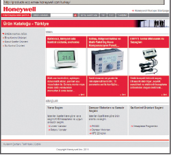 Honeywell e-Katalog Artık Türkçe Honeywell e-Katalog Artık Türkçe