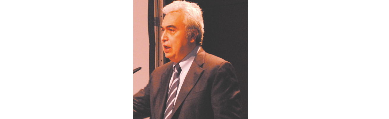 Uluslararası Enerji Ajansı Baş Ekonomisti Dr. Fatih Birol: “Doğalgaz Altın Çağa Girmenin Eşiğinde” Uluslararası Enerji Ajansı Baş Ekonomisti Dr. Fatih Birol: “Doğalgaz Altın Çağa Girmenin Eşiğinde”