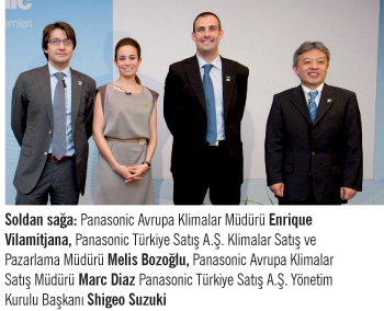 Panasonic, Türkiye’de Klima Sistemleriyle Büyümek İstiyor