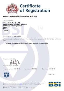 Alarko Carrier Yardımcı İşletmeler Müdürü ve Enerji Yöneticisi  Erkin Savçın: “Enerji Risk Değerlendirmesi ile Enerji Kullanımımızı Azalttık”