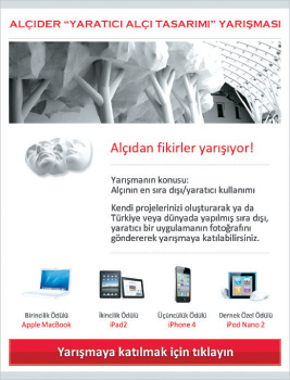 ALÇIDER, “Yaratıcı Alçı Tasarımı” Yarışması Düzenliyor ALÇIDER, “Yaratıcı Alçı Tasarımı” Yarışması Düzenliyor