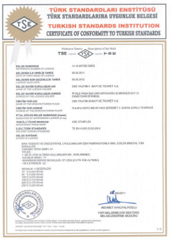 ODE Bir Kalite Belgesi Daha Aldı