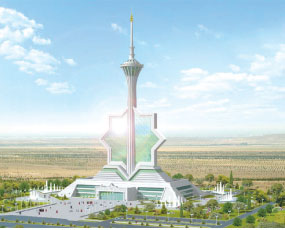 Türkmenistan “Medeniyet Merkezi”nin Havalandırmasında HSK Markası Tercih Edildi Türkmenistan “Medeniyet Merkezi”nin Havalandırmasında HSK Markası Tercih Edildi