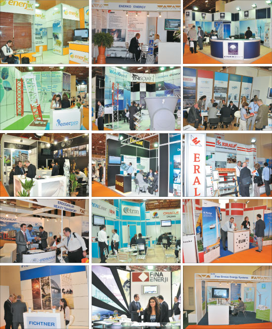 Fotoğraflarla Katılımcı Standları