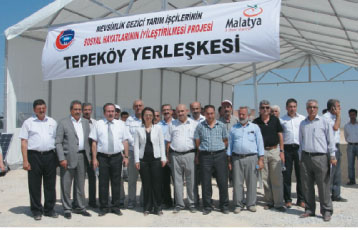Malatya’da İşçilere Güneş Enerjili Çadırkent Malatya’da İşçilere Güneş Enerjili Çadırkent