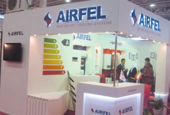 Airfel Yeni Ürünleriyle 11. Confair Uluslararası Yapı ve Yapı Malzemeleri Fuarı’na Katıldı