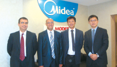 Midea, Modern Klima Sistemleri’ni Ziyaret Etti Midea, Modern Klima Sistemleri’ni Ziyaret Etti