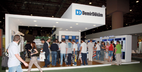 DemirDöküm MEGABUILD Fuarın’da Ürünlerini Sergiledi