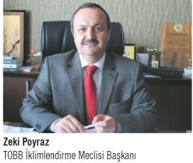 TOBB İklimlendirme Meclisi Başkanı Zeki Poyraz: “Sektörümüz Birlik ve Beraberlik İçinde Gelişiyor” TOBB İklimlendirme Meclisi Başkanı Zeki Poyraz: “Sektörümüz Birlik ve Beraberlik İçinde Gelişiyor”