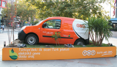TNT Ekspres, İlk Türk Ticari Plakalı Elektrikli Otomobillerin Kullanıcısı Oldu