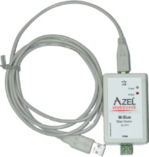Azel Elektronik Yeni M-Bus Mini Master M-010 Azel Elektronik Yeni M-Bus Mini Master M-010