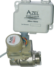 Azel M-Bus Kesme Vanası Azel M-Bus Kesme Vanası