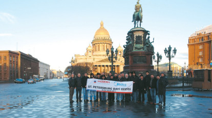 Modern Klima Ailesi St.Petersburg’da Modern Klima Ailesi St.Petersburg’da