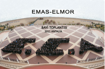 Elginkan Topluluğu Şirketlerinden Emas A.Ş. ve Elmor A.Ş. 900 Bayisini Bir Araya Getirdi Elginkan Topluluğu Şirketlerinden Emas A.Ş. ve Elmor A.Ş. 900 Bayisini Bir Araya Getirdi