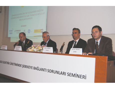 TÜRKOTED, Lisanssız Elektrik Üretiminin Sorunlarını Tartıştı TÜRKOTED, Lisanssız Elektrik Üretiminin Sorunlarını Tartıştı