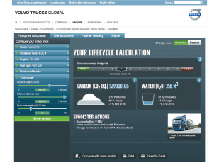 Volvo’dan Yeni Ekolojik Ayak İzi Hesaplama Sistemi