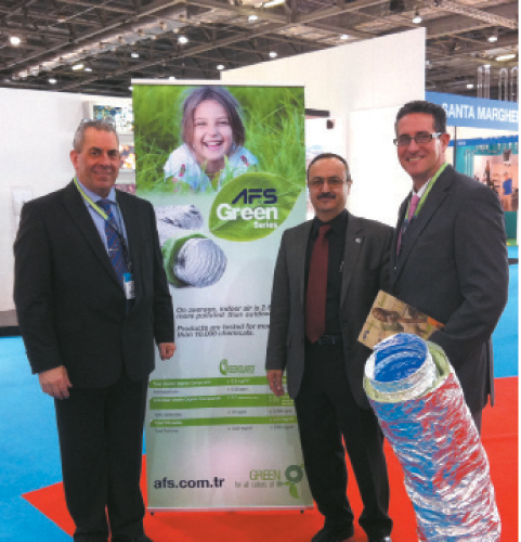 AFS, Çevre Dostu Ürünleri ile Ecobuild’e Katıldı AFS, Çevre Dostu Ürünleri ile Ecobuild’e Katıldı