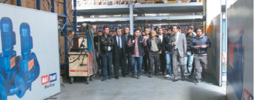 Mas Grup Fabrika Gezisi Düzenledi