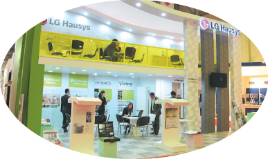 LG Hausys Tasarımlarıyla Yapı Fuarı’nın Odak Noktası Oldu LG Hausys Tasarımlarıyla Yapı Fuarı’nın Odak Noktası Oldu