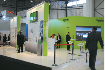 Schneider Electric, 2012 Yapı Fuarı’nda Çözüm  Çeşitliliğiyle Dikkat Çekti