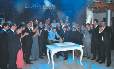Geberit, Türkiye’de 10.Yılını Kutladı Geberit, Türkiye’de 10.Yılını Kutladı