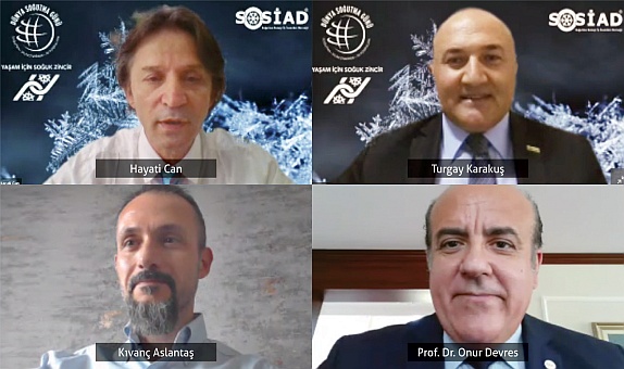 SOSİAD'ın Soğuk Zincir Konulu Webinarı Yoğun İlgi Gördü SOSİAD'ın Soğuk Zincir Konulu Webinarı Yoğun İlgi Gördü