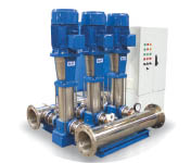 MAS Grup HDSV Serisi Çok Pompalı Düşey Milli Paslanmaz Hidroforlar