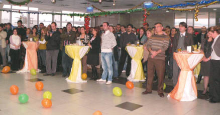 Yılbaşı Kokteylinde Çalışanlar Bir Araya Geldi