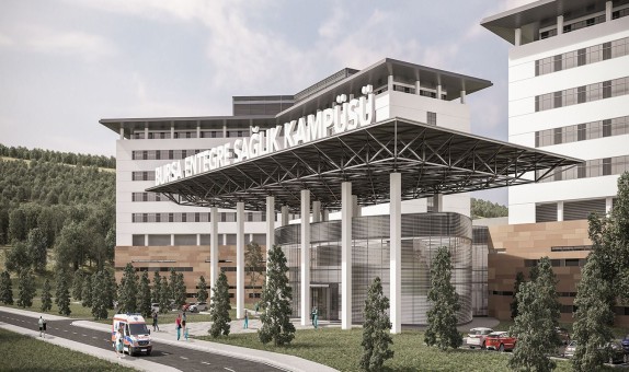 Bursa Entegre Sağlık Kampüsü'nde Üntes İmzası Bursa Entegre Sağlık Kampüsü'nde Üntes İmzası
