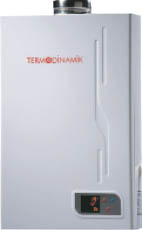 Termodinamik Hermetik Doğalgazlı Şofben (22 Kw Dijital Ekran)