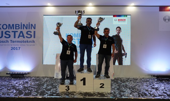 BOSCH TERMOTEKNİK, TÜRKİYE'NİN EN İYİ KOMBİ USTASINI SEÇTİ