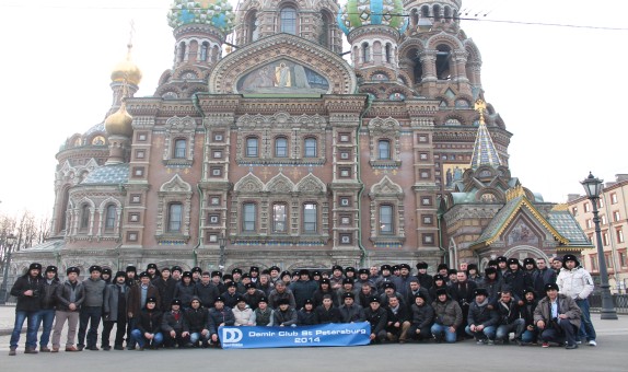 DemirDöküm Yetkili Satıcıları St. Petersburg Gezisinde Buluştu