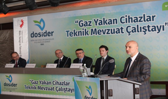 DOSİDER ile Bilim, Sanayi ve Teknoloji Bakanlığı, Sanayi Genel Müdürlüğü İşbirliğiyle  "Gaz Yakan Cihazlar Teknik Mevzuat Çalıştayı" İstanbul'da Gerçekleştirildi