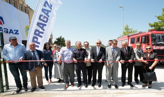 İ.Ü. Yangın Eğitim ve Tatbikat Sahası İpragaz'ın Katkılarıyla Hizmete Açıldı