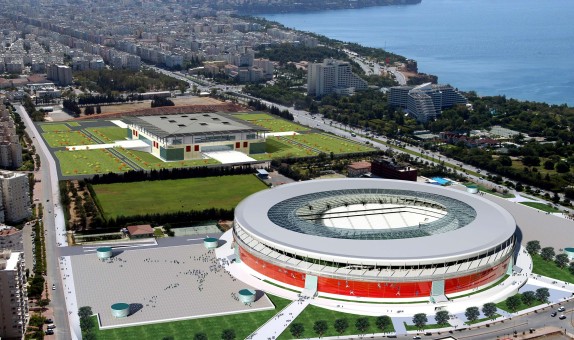 Mas Grup, Antalya 100.Yıl Stadyumu'nun Çözüm Ortağı Oldu