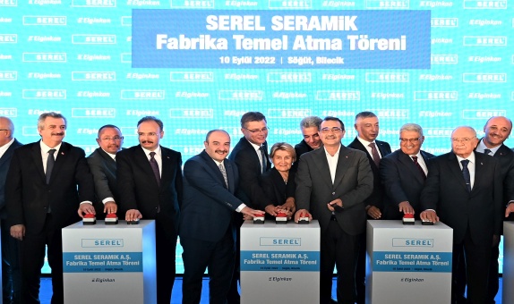 Elginkan Topluluğu Türkiye'nin En Büyük Seramik Fabrikalarından Birini Kurmaya Hazırlanıyor