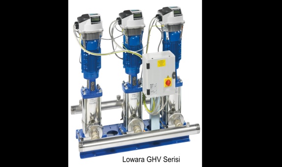 Lowara GHV Serisi Hidrofor Sistemleri ile Konforlu Su Temini