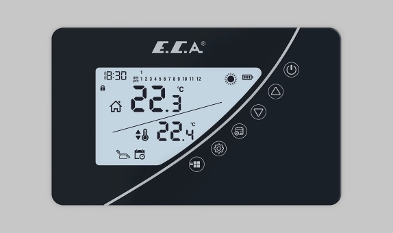 E.C.A.'dan Yenilikçi Çözüm: Poly Oda Termostatları
