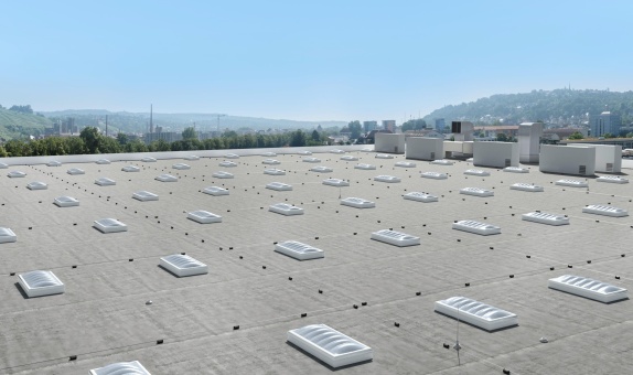 LAMILUX F100 Wave ile Doğal Aydınlatma ve Havalandırma