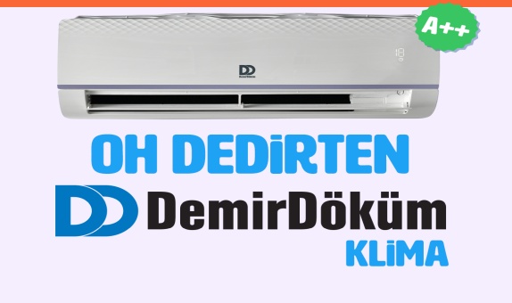 DemirDöküm Bunaltıcı Yaz Sıcaklarında Serin Bir Nefes Aldıracak DemirDöküm Bunaltıcı Yaz Sıcaklarında Serin Bir Nefes Aldıracak