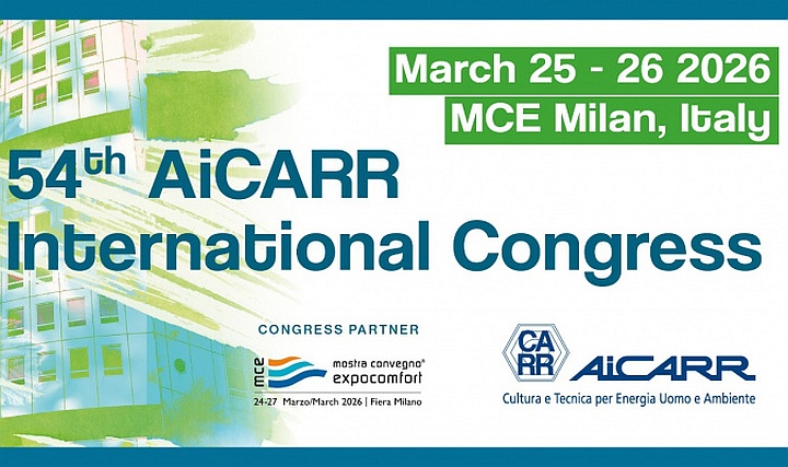 54. AiCARR Uluslararası Kongresi MCE ile Eş Zamanlı Düzenlenecek 54. AiCARR Uluslararası Kongresi MCE ile Eş Zamanlı Düzenlenecek