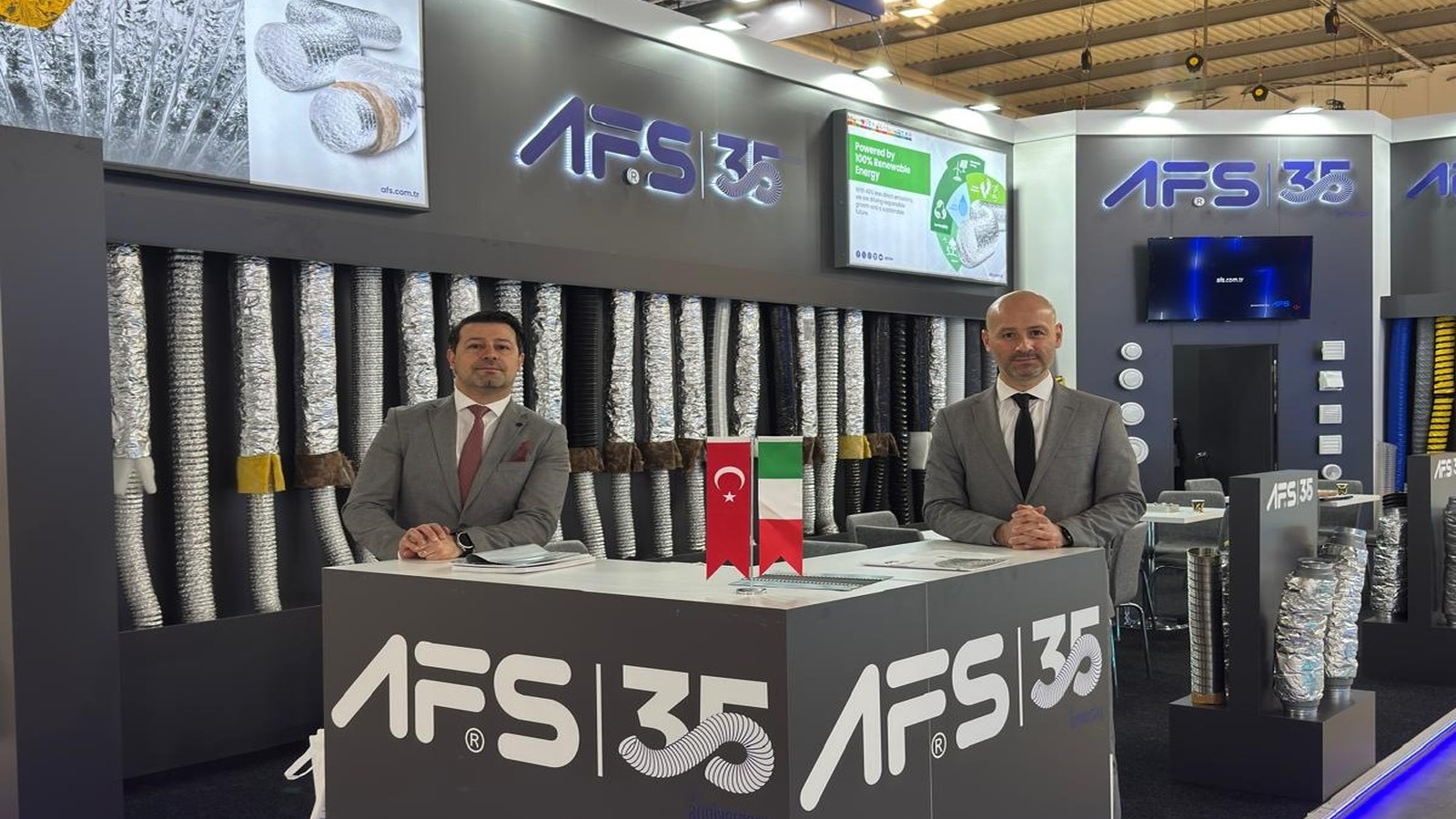 AFS, MCE 2026 Milano Fuarı'nda Sürdürülebilir ve Yenilikçi HVAC Çözümleriyle Öne Çıktı AFS, MCE 2026 Milano Fuarı'nda Sürdürülebilir ve Yenilikçi HVAC Çözümleriyle Öne Çıktı