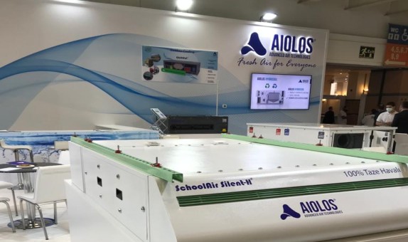 AiolosAir, ISK-SODEX Fuarında %100 Taze Havalı, Endirekt Evaporatif Soğutmalı Cihazlarıyla İlgi Gördü