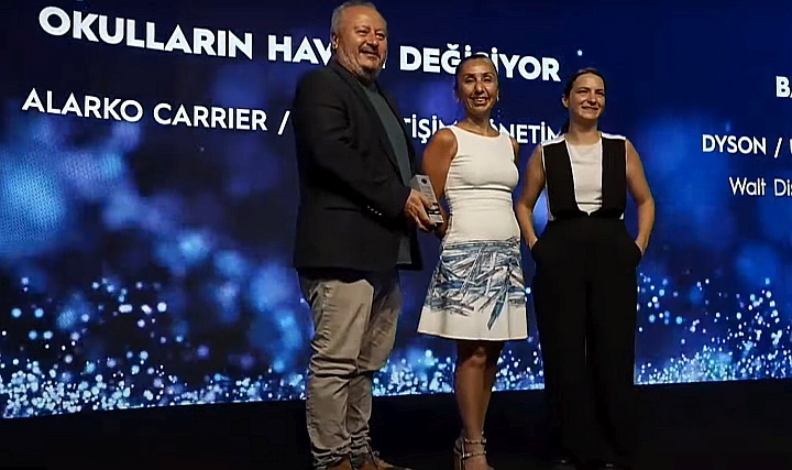 Alarko Carrier'in "Okulların Havası Değişiyor" Projesi Brandverse Awards'dan Ödülle Döndü